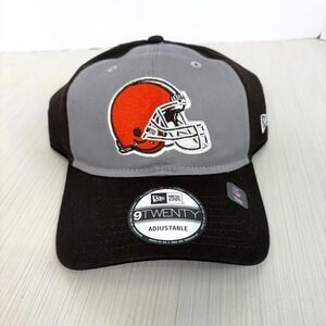 Cleveland Browns New Era 9Twenty  SnapBack Adjustable Cap Hat Brown Gray NEW